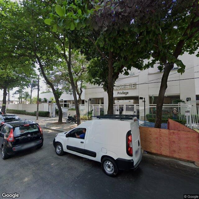 Imagem estática do "Street View" da localização