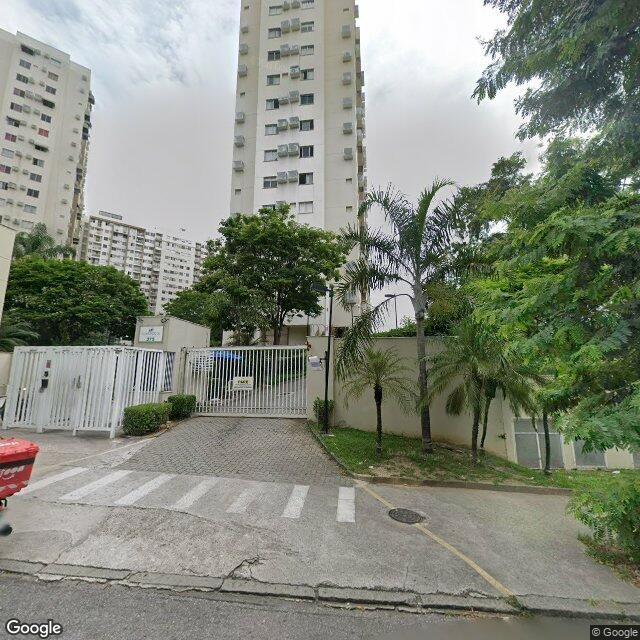 Imagem estática do "Street View" da localização
