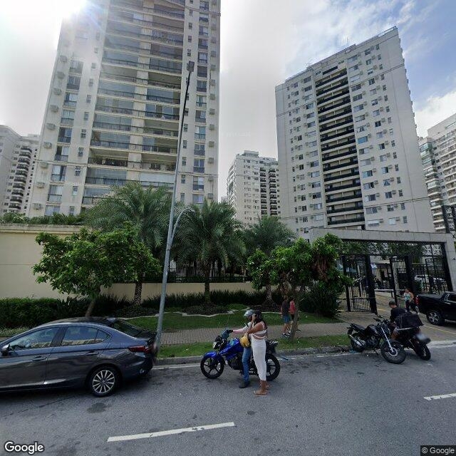 Imagem estática do "Street View" da localização