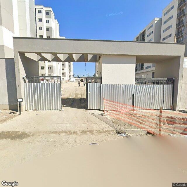 Imagem estática do "Street View" da localização
