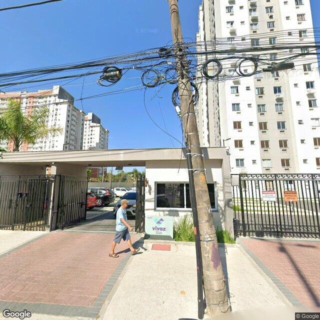 Imagem estática do "Street View" da localização