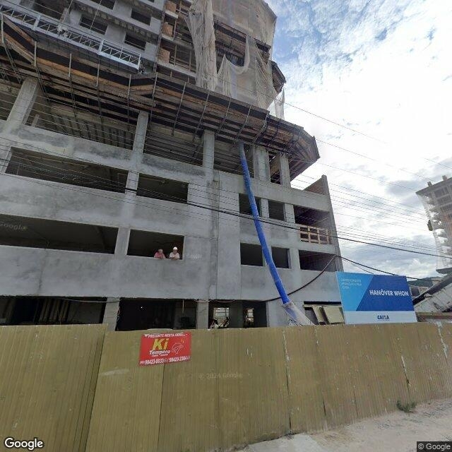 Imagem estática do "Street View" da localização