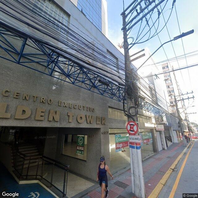 Imagem estática do "Street View" da localização