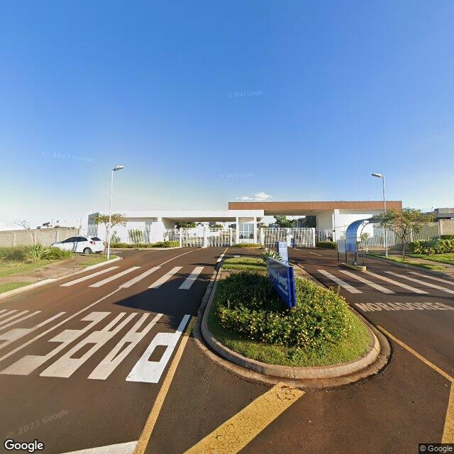 Imagem estática do "Street View" da localização