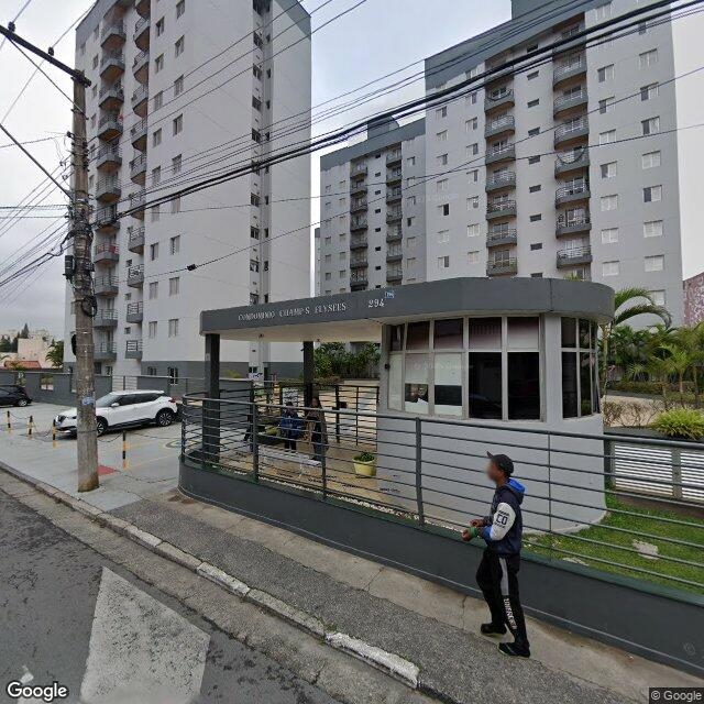 Imagem estática do "Street View" da localização