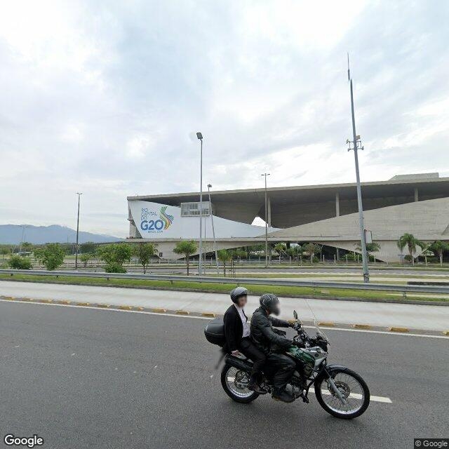 Imagem estática do "Street View" da localização