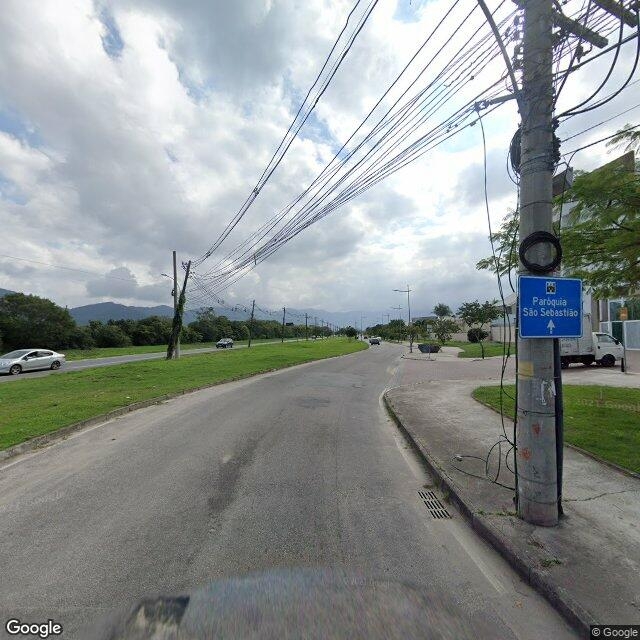 Imagem estática do "Street View" da localização