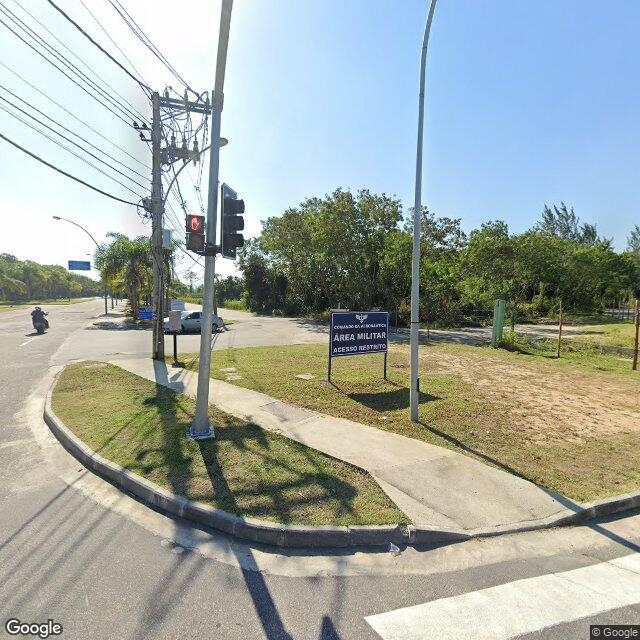 Imagem estática do "Street View" da localização