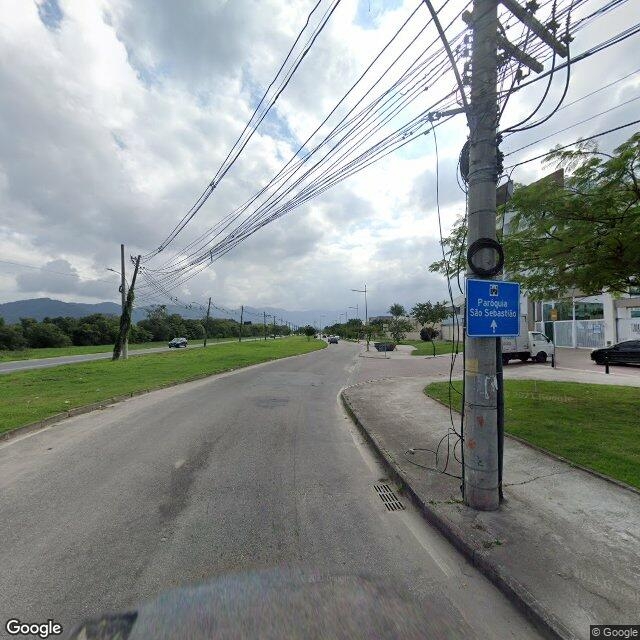 Imagem estática do "Street View" da localização