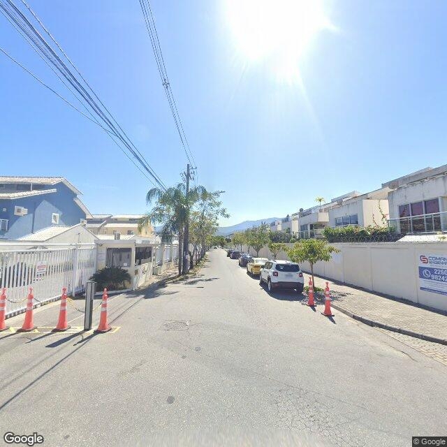 Imagem estática do "Street View" da localização