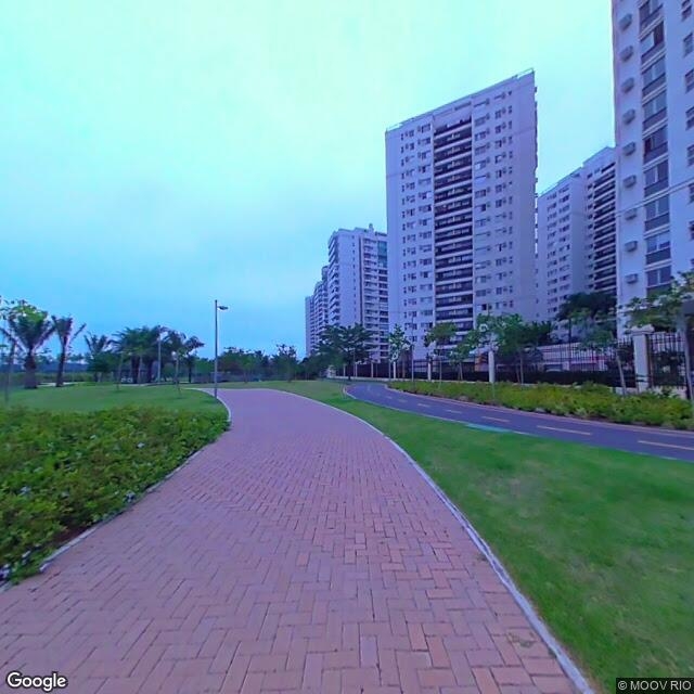 Imagem estática do "Street View" da localização