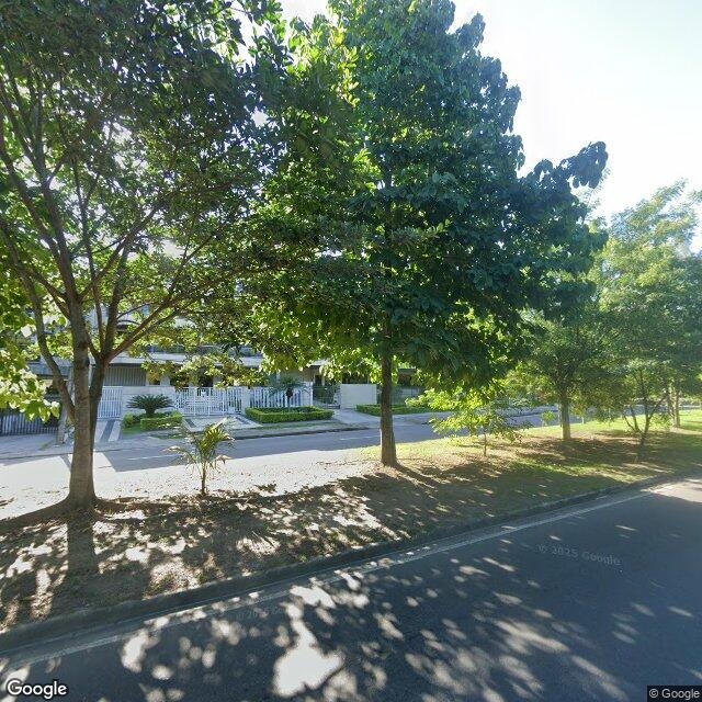 Imagem estática do "Street View" da localização