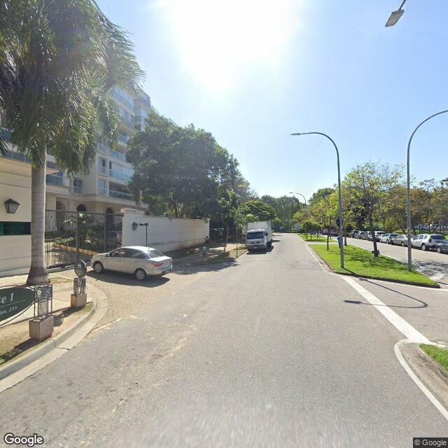 Imagem estática do "Street View" da localização