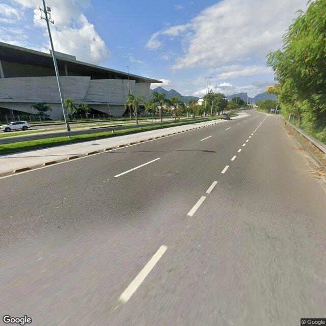 Imagem estática do "Street View" da localização