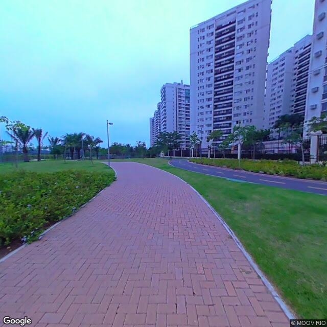 Imagem estática do "Street View" da localização