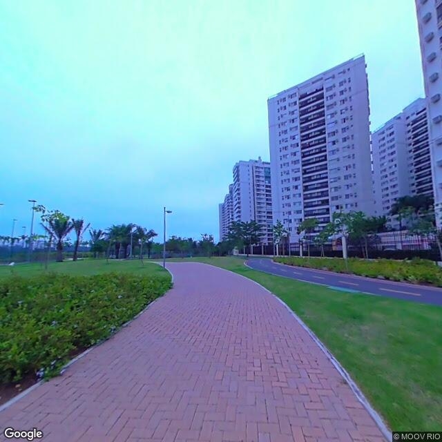 Imagem estática do "Street View" da localização