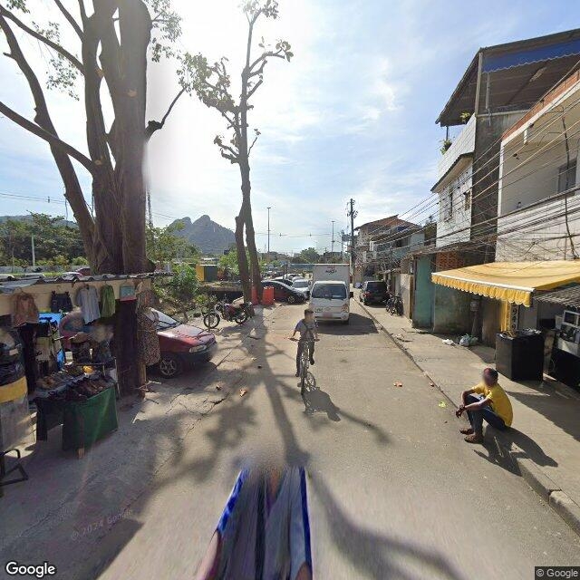 Imagem estática do "Street View" da localização