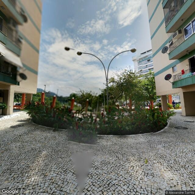 Imagem estática do "Street View" da localização