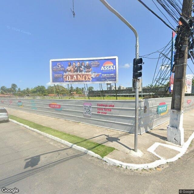 Imagem estática do "Street View" da localização