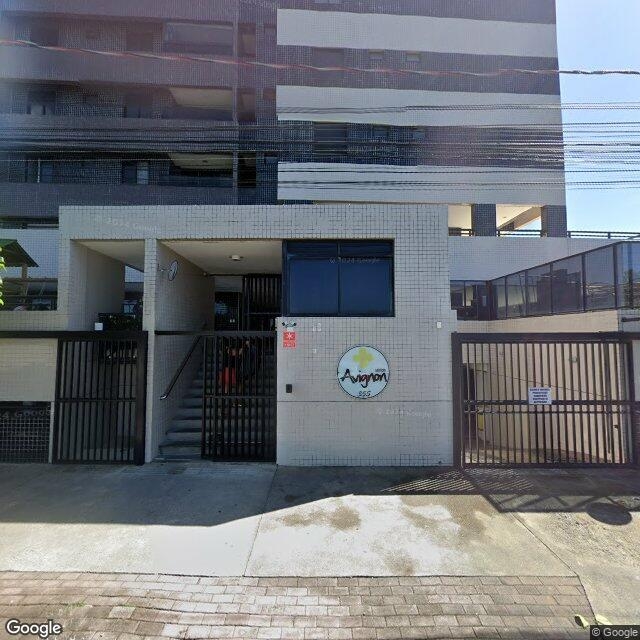 Imagem estática do "Street View" da localização