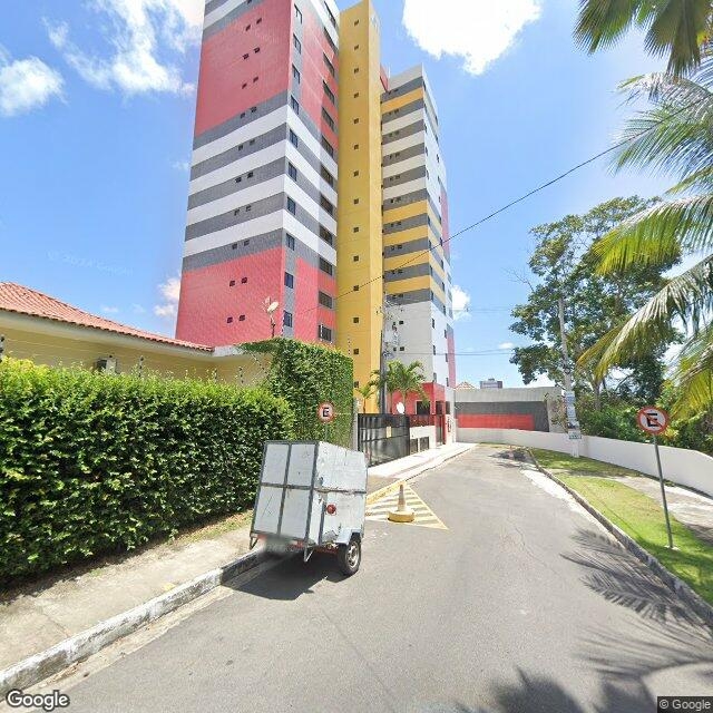 Imagem estática do "Street View" da localização