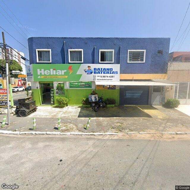 Imagem estática do "Street View" da localização