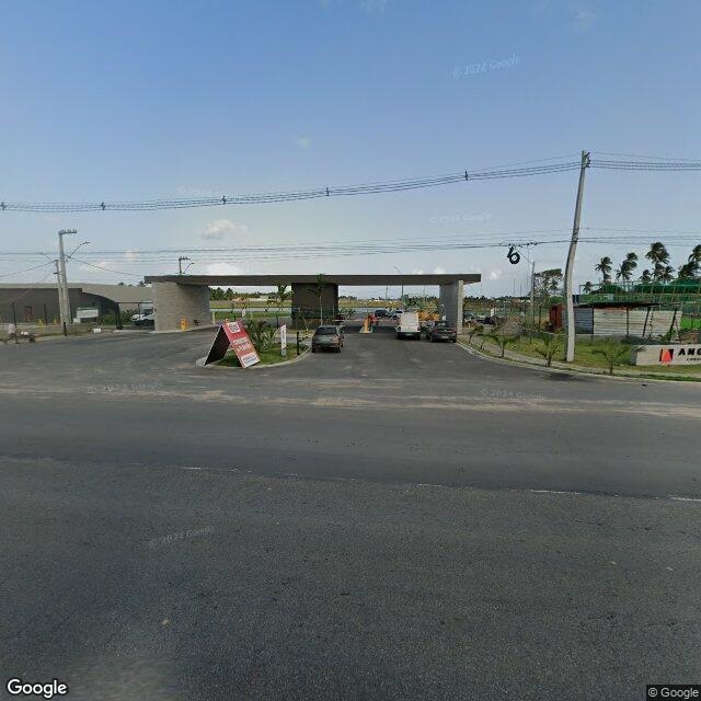 Imagem estática do "Street View" da localização