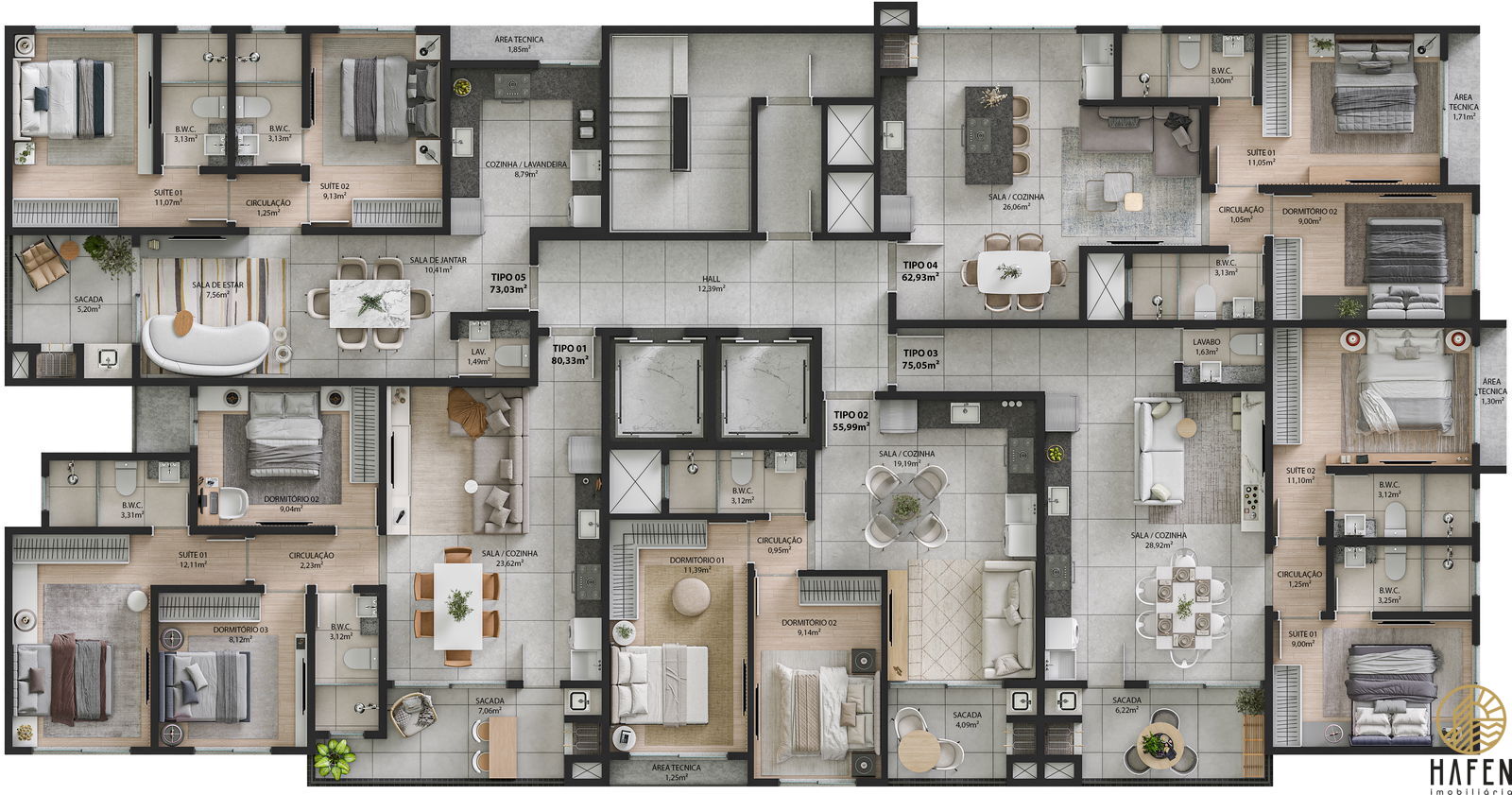 Apartamento, 2 quartos, 63 m² - Foto 20