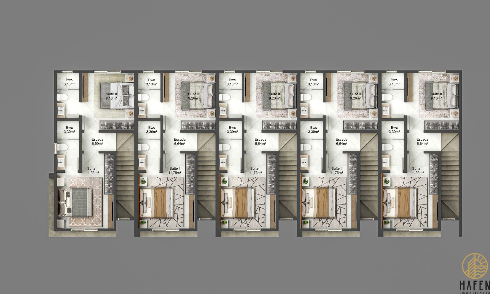 Sobrado à venda com 2 quartos, 76m² - Foto 3