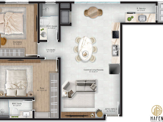 Apartamento à venda com 2 quartos, 75m² - Foto 13