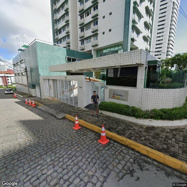 Imagem estática do "Street View" da localização