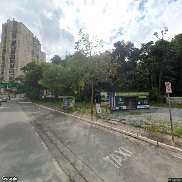 Imagem estática do "Street View" da localização