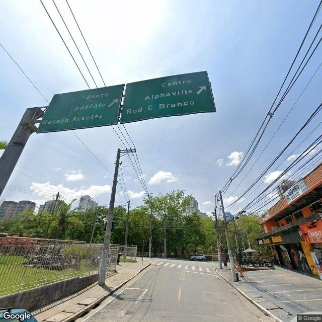 Imagem estática do "Street View" da localização