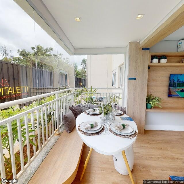 Imagem estática do "Street View" da localização