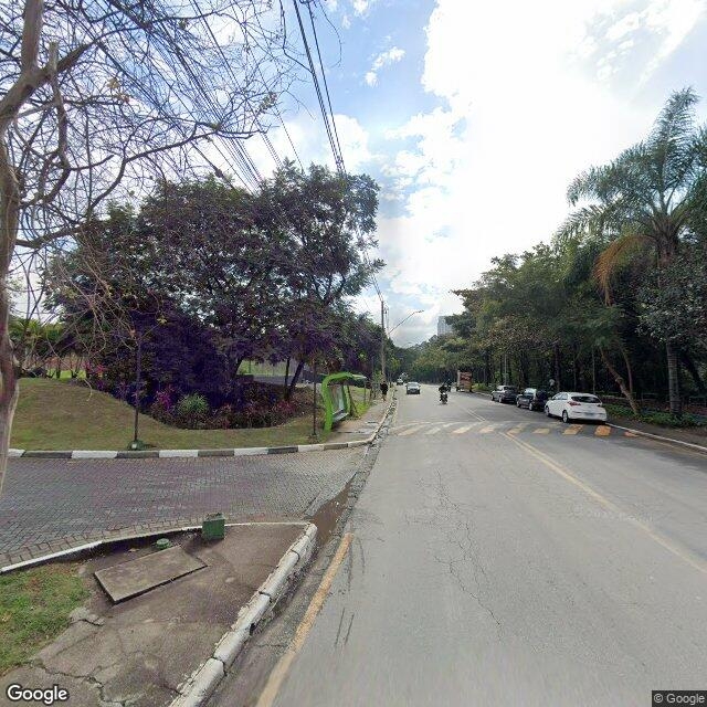 Imagem estática do "Street View" da localização