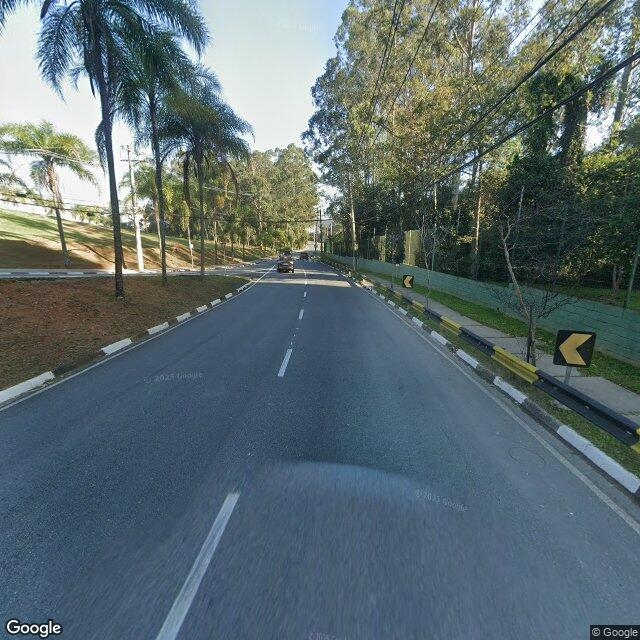 Imagem estática do "Street View" da localização