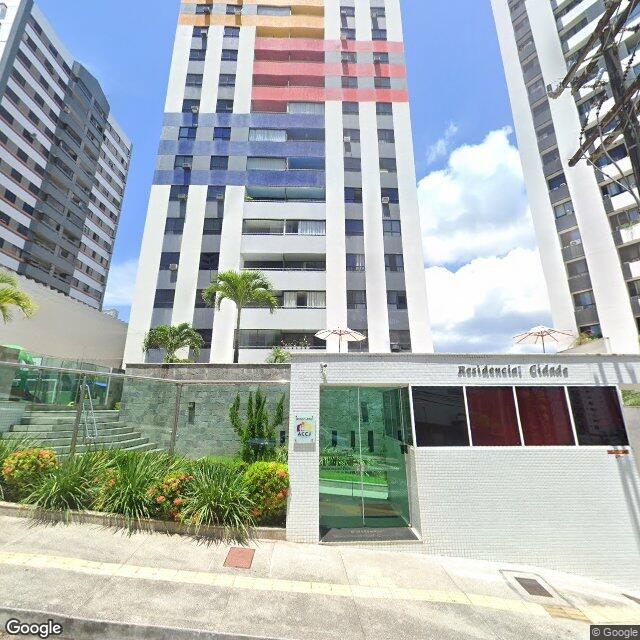 Imagem estática do "Street View" da localização