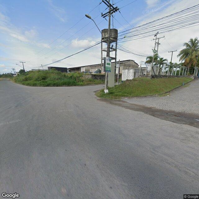 Imagem estática do "Street View" da localização