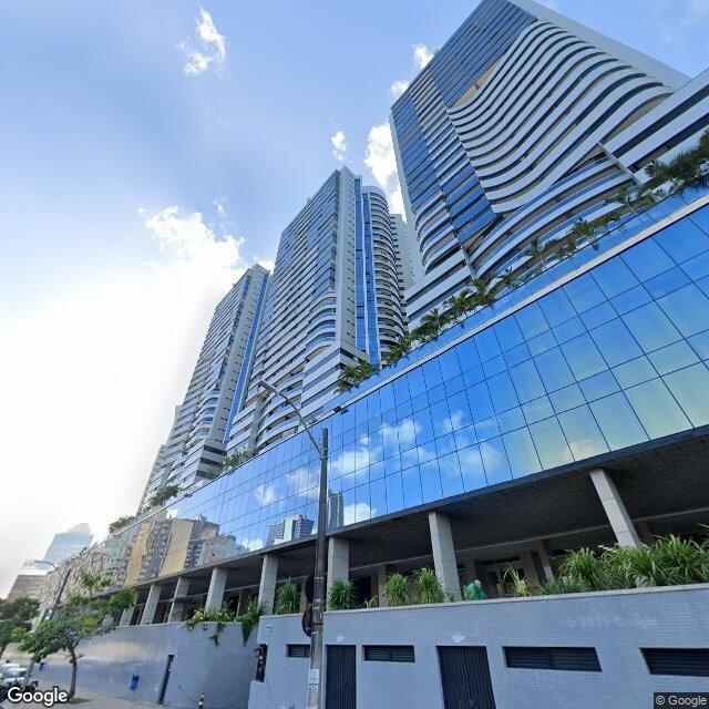 Imagem estática do "Street View" da localização