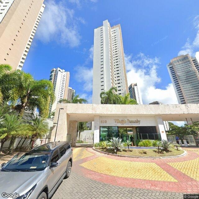 Imagem estática do "Street View" da localização