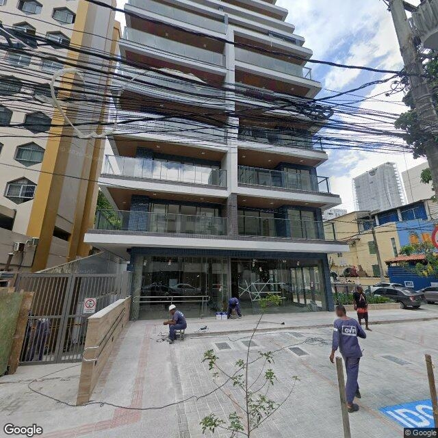 Imagem estática do "Street View" da localização