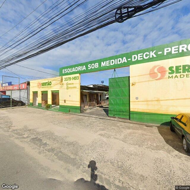 Imagem estática do "Street View" da localização