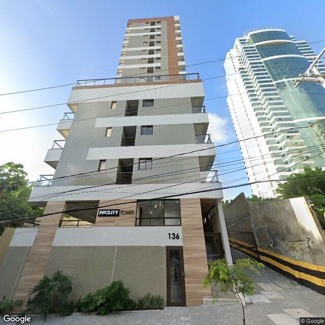 Imagem estática do "Street View" da localização