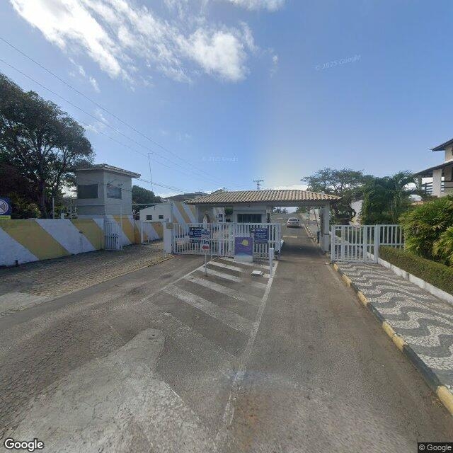 Imagem estática do "Street View" da localização