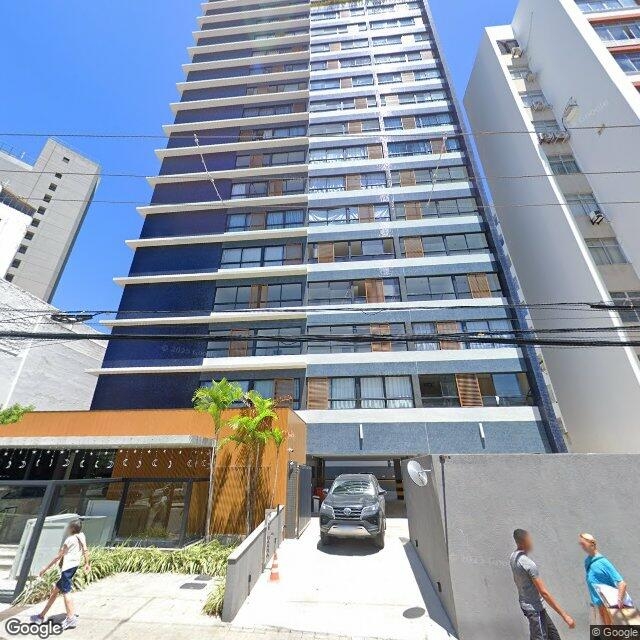 Imagem estática do "Street View" da localização