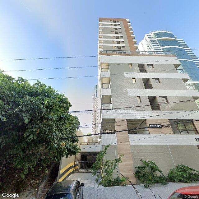 Imagem estática do "Street View" da localização