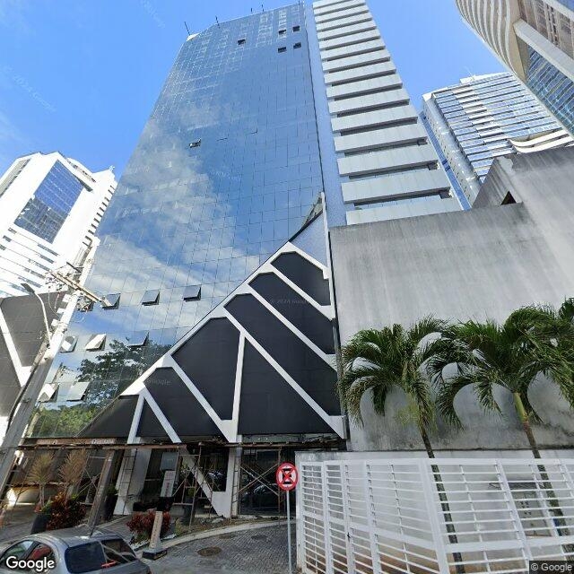 Imagem estática do "Street View" da localização