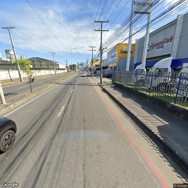 Imagem estática do "Street View" da localização