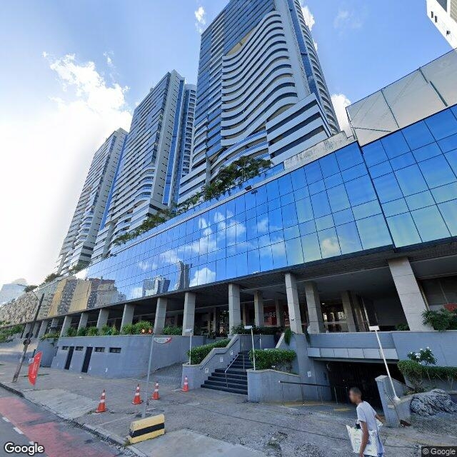 Imagem estática do "Street View" da localização