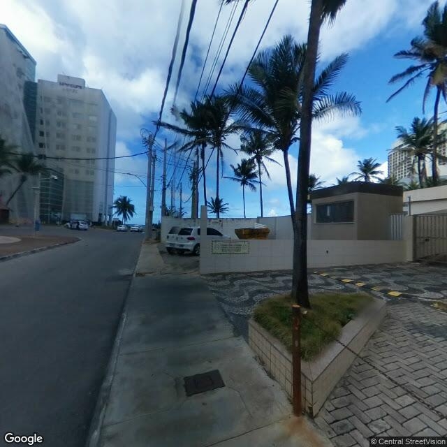 Imagem estática do "Street View" da localização